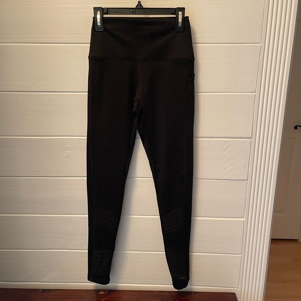 Black leggings with mesh by P!nk XS